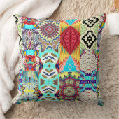 南西デザイナーコラージュ クッション (ブランケット)