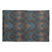 南西デザインアステカ模様 枕カバー (裏面)