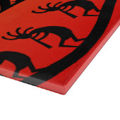 南西デザインココペリガラス板 カッティングボード (角)