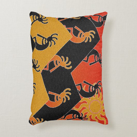 南西デザイントバルサンセットサボスココペリ アクセントクッション (正面(垂直))