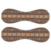 南西デザインAdobe灰色の茶色の部族パターン ソフトボール (パネル)