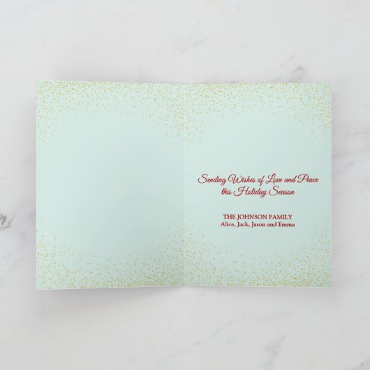 南西デザートクリスマスカード シーズンカード (内部)