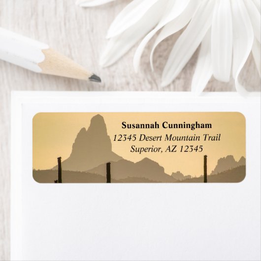 南西デザートマウンテンウィーバーズニードルアリゾナ ラベル (インサイチュ)