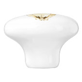 南西トライバルブルスカル1 セラミックノブ (側面)