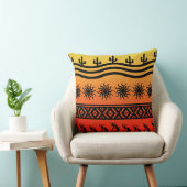 南西トライバル砂漠サンサボテンココペリ クッション (椅子)