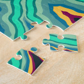 南西トロピカルボホシックゲーデパターンアート ジグソーパズル (側面)