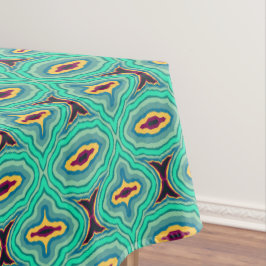 南西トロピカルボホシックゲーデパターンアート テーブルクロス