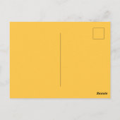 南西トロピカルボホシックゲーデパターンアート ポストカード (裏面)