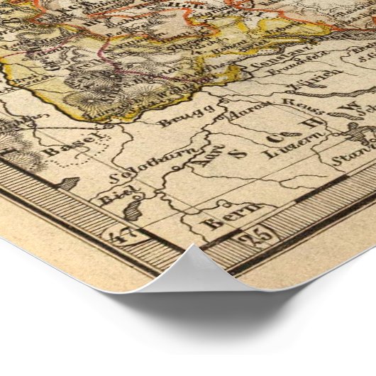 南西ドイツ ポスター (角)