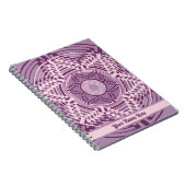 南西ナバジョバスケットウィーブラベンダー ノートブック (右側)