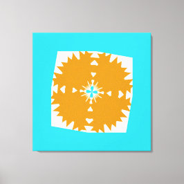 南西バイブ数々のカラー模様 キャンバスプリント