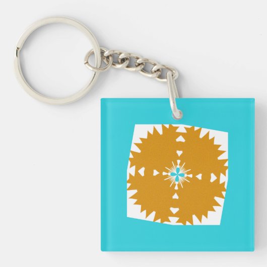 南西バイブ数々のカラー模様 キーホルダー (正面)