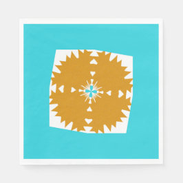 南西バイブ数々のカラー模様 スタンダードランチョンナプキン