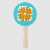 南西バイブ数々のカラー模様 ハンドファン (裏面)