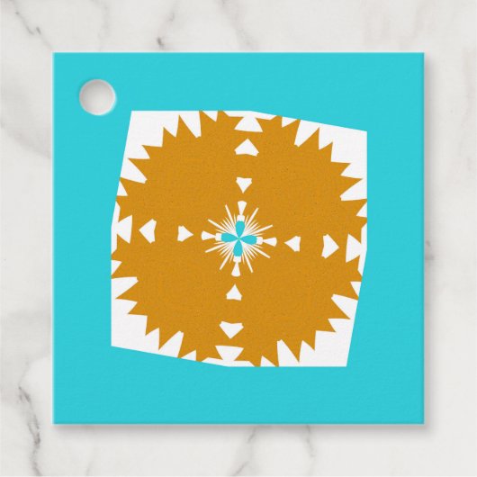 南西バイブ数々のカラー模様 フェイバータグ (正面)