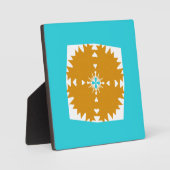 南西バイブ数々のカラー模様 フォトプラーク (正面)