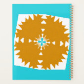 南西バイブ数々のカラー模様 プランナー手帳 (裏面)