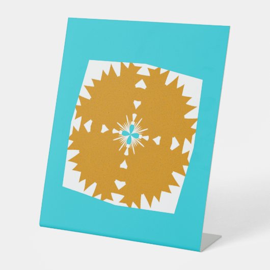 南西バイブ数々のカラー模様 台座サイン (正面)