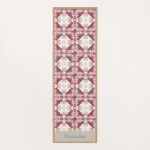 南西バエレガントルガンディゼンヨガナマステ ヨガマット (裏面)