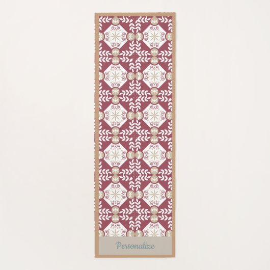 南西バエレガントルガンディゼンヨガナマステ ヨガマット (裏面)