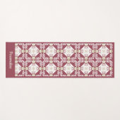 南西バエレガントルガンディゼンヨガナマステ ヨガマット (正面(横))