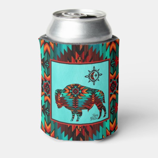 南西バッファロークーラーボックス 缶クーラー (缶裏面)