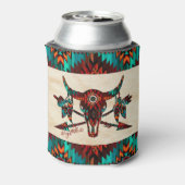 南西バッファロースカルと矢印 缶クーラー (缶裏面)