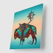 南西バッファロースクウェア壁時計 スクエア壁時計 (傾斜)