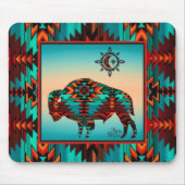 南西バッファローマウスパッド マウスパッド (正面)