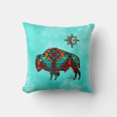 南西バッファロー装飾用クッション クッション (正面)