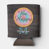 南西パステル素朴ウッドトーングレインモノグラム 缶クーラー (裏面)