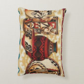 南西パターンおもしろいアクセント装飾用クッション アクセントクッション (裏面(縦))