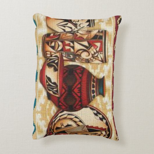 南西パターンおもしろいアクセント装飾用クッション アクセントクッション (裏面(縦))