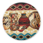 南西パターンおもしろいセラミックノブ セラミックノブ (正面)