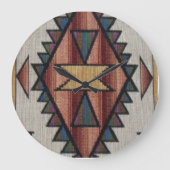 南西パターンおもしろい壁時計 ラージ壁時計 (正面)