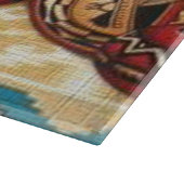 南西パターンガラス切断板 カッティングボード (角)