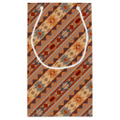 南西パターンデザインタン スモールペーパーバッグ (裏面)