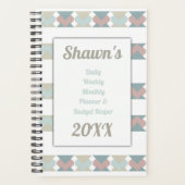 南西パターン予算 プランナー手帳 (正面)