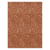 南西パターン西欧諸国の用具を使われた革 テーブルクロス (正面)