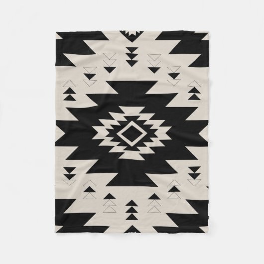 南西パターン フリースブランケット (正面)