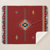 南西パターン#1 – カラーを選択 シェルパブランケット (正面(横))