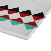 南西パーソナライズされた先住民アステカトバルデザイン カッティングボード (角)