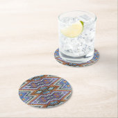 南西ビードアート ラウンドペーパーコースター (インサイチュ)