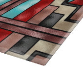 南西フェイクステンドグラス切断板 カッティングボード (角)