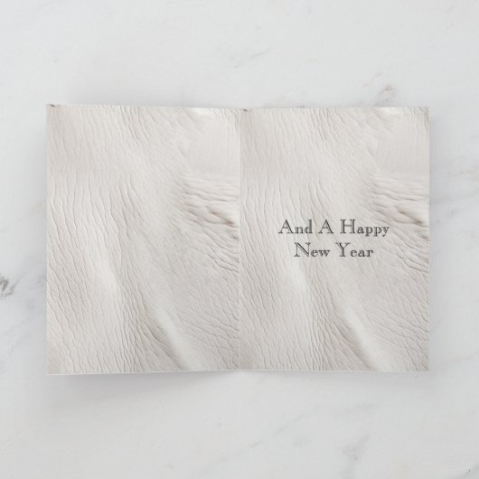 南西フェイク茶色の革の牛革 カード (内部)