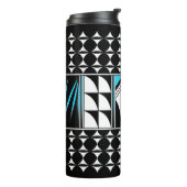 南西フェザー恵みターコイズ タンブラー (回転左)