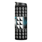 南西フェザー恵みターコイズ タンブラー (回転右)