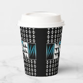 南西フェザー恵みターコイズ 紙コップ (左)