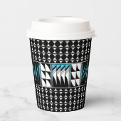 南西フェザー恵みターコイズ 紙コップ (裏面)