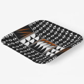 南西フェザー恵み ペーパープレート (傾斜あり)